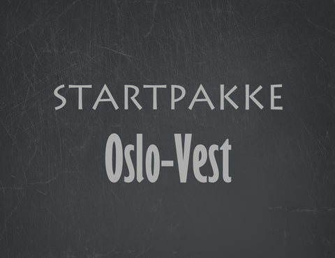 STARTPAKKE - Oslo-Vest (1000 stk.)