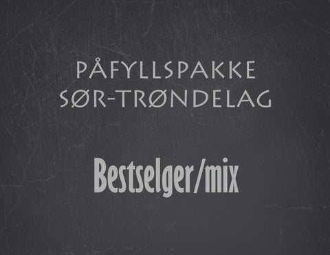 Påfyllspakke Sør-Trøndelag - Bestselger/mix