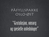 Påfyllspakke Oslo Øst -  Gratulasjon, omsorg og spesielle anledninger