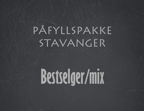 Påfyllspakke Stavanger - Bestselger/mix